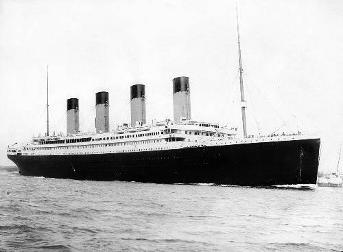 The original Titanic sank in 1912 after hitting an iceberg