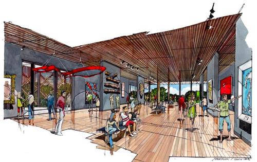 Plans will create 3,500sq m (37,600sq ft) of of exhibition space, in addition to a café and a bookshop