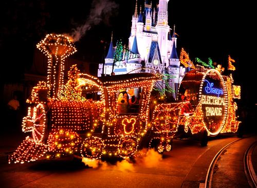 Disney Main Street Electrical Parade at Disney Magic Kingdom, Orlando, Florida / Disney