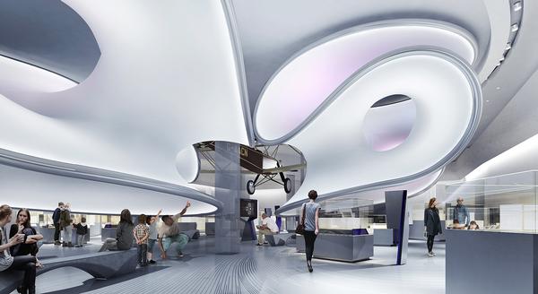 The Mathematics Gallery at London’s Science Museum was a passion project for Zaha Hadid. It is due to open in December
