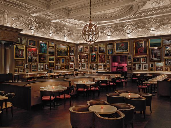 Berners Tavern is a dramatic space