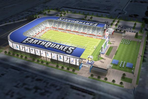 The Earthquakes Stadium in San Jose