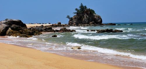 The resort and spa is situated on the Chendering beach in the Sultanate of Terengganu