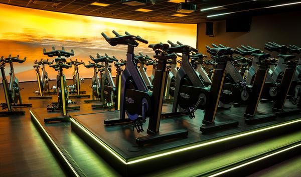 The two new display systems are designed to create an immersive fitness environment