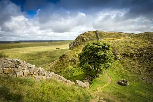 Hadrian's Wall was originally built in AD 122 and is one of the UK's best-known heritage sites / Shutterstock
