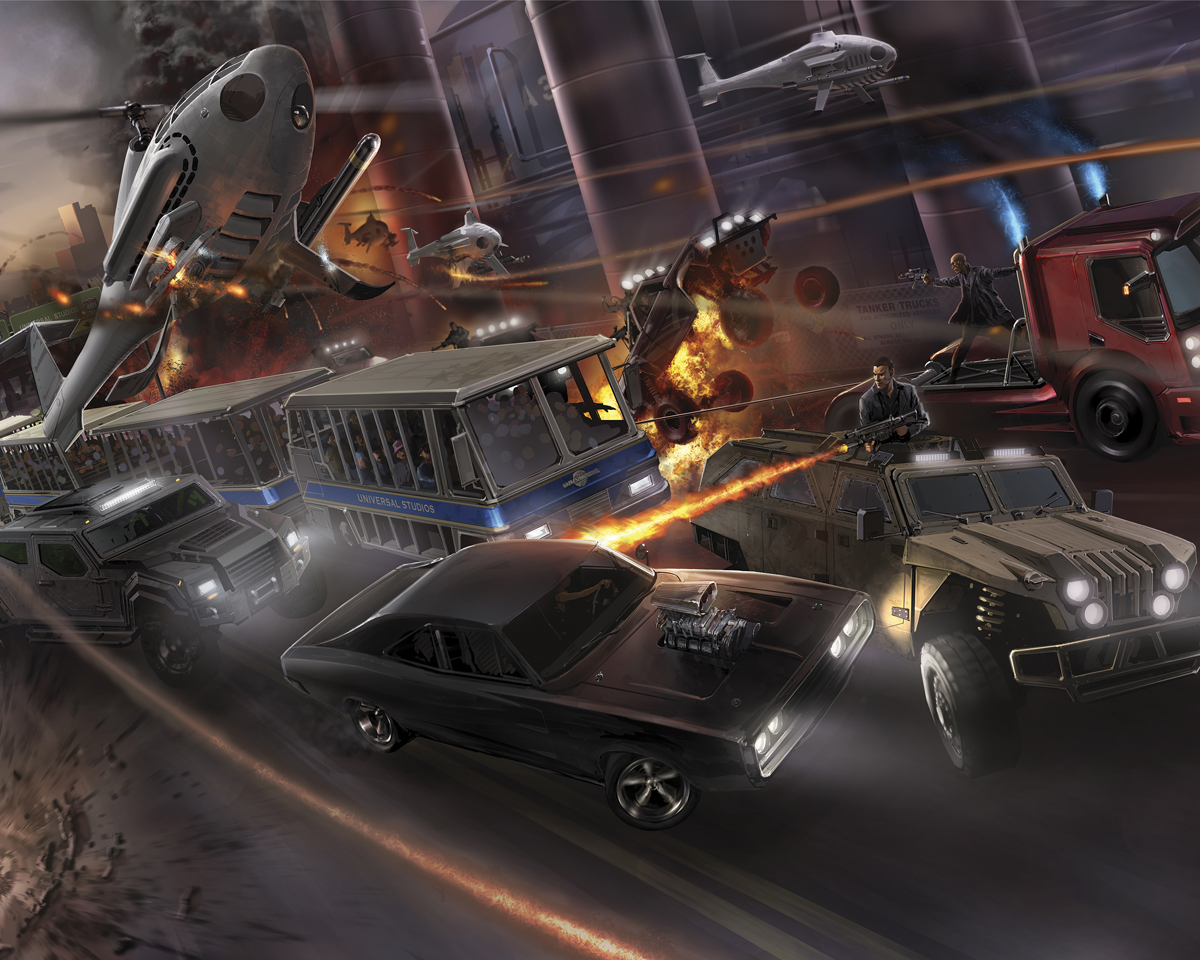 Fast & Furious—Supercharged is among the new attractions coming to Universal Studios Hollywood / Universal Studios Hollywood