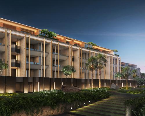 The 116 villas will include 95 within low-rise buildings / Rosewood Hotels