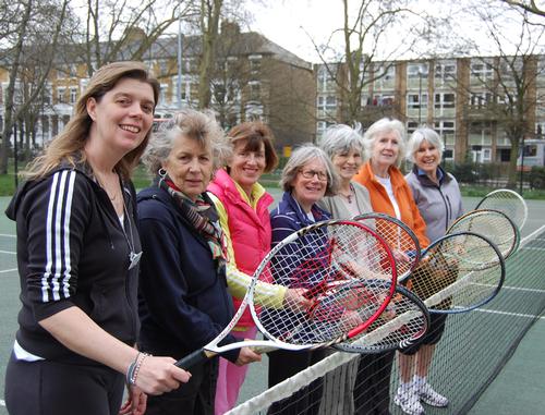 Islington offers free tennis to over-60s