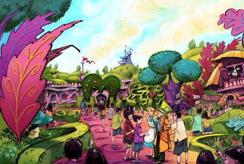 Alice in Wonderland will play a big role in the expansion / Disney 
