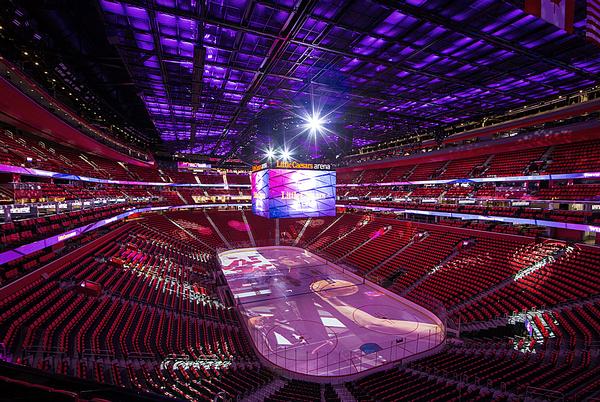 Little Caesar Arena is designed to reach out to shoppers and diners