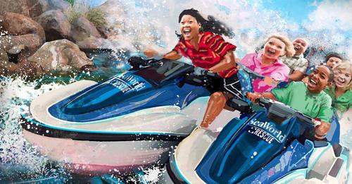 The ride will emulate the popular Sea Rescue show / SeaWorld