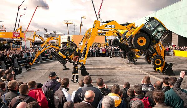The World Famous JCB Dancing Diggers with an Urban Twist