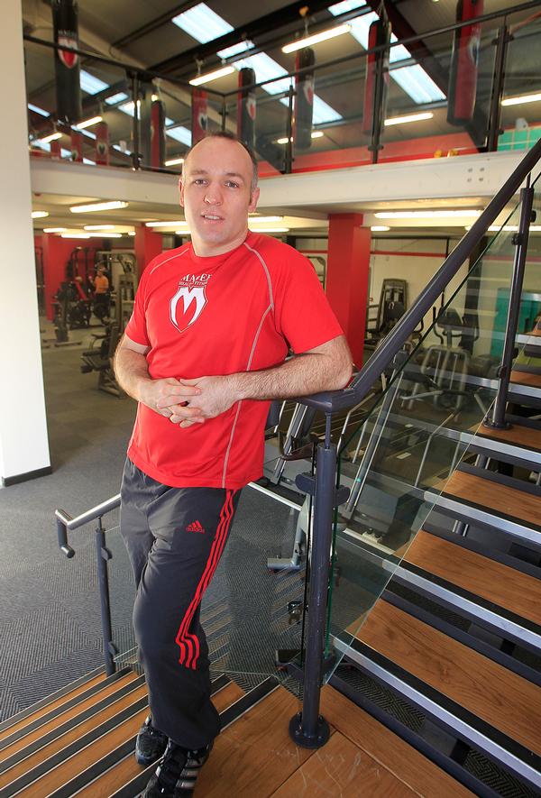 Ex-pro boxer Brian Magee needed the kit to withstand heavy use by sports people, but to appeal to general users too