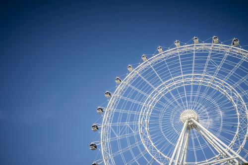The 400ft-high observation wheel is the tallest on the US’s east coast / Roberto Gonzalez/Getty Images for I-Drive 360