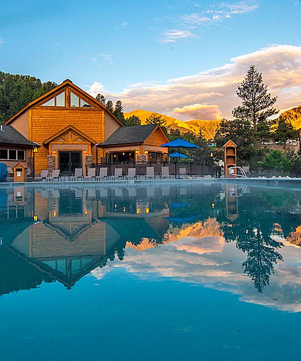 The spa at Mt Princeton Hot Springs provides a variety of treatments