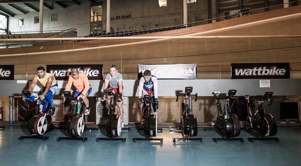 Athletes from all cycling disciplines train on Wattbikes