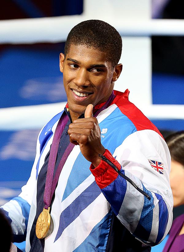 Successful athletes from BAME backgrounds, such as Anthony Joshua, are valuable role models / Image ©: Julien Behal / Press Association Images