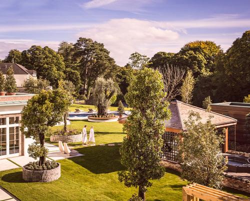 The Galgorm Resort & Spa now has 75,000sq ft (6,968sq m) of picturesque riverside spa facilities / Galgorm