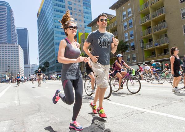 CicLAvia in LA was inspired by an initiative in Bogotá, Colombia, where streets are closed to cars on Sundays