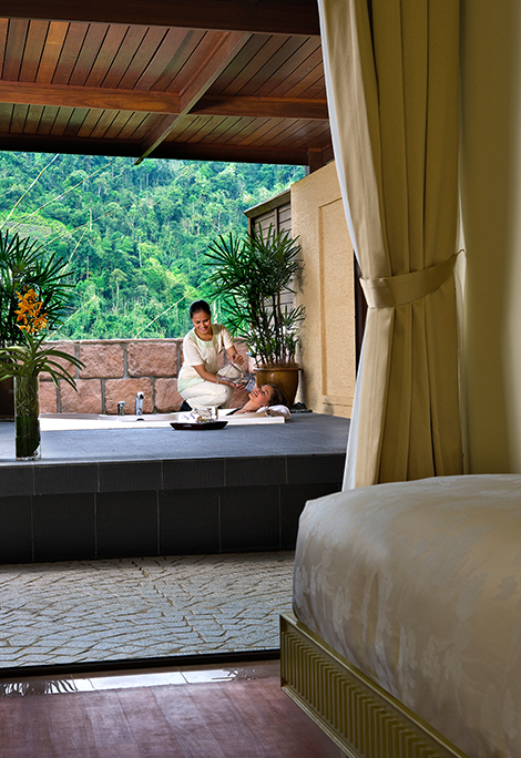 La Santé is a luxury spa but tries to abide by eco-friendly practices where possible 