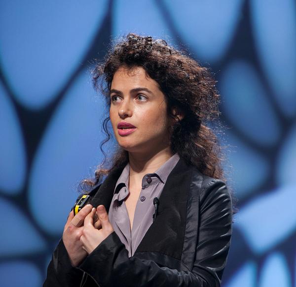 Architect Neri Oxman led the research team that developed the Silk Pavilion