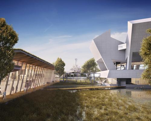 The museum is intended to recognise and remember the recipients of the country’s highest military honour / Safdie Architects 