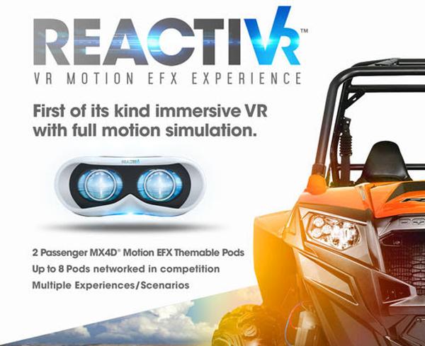 Virtual motion ReactiVR