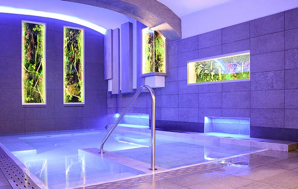 Moss Trend added living walls to the Frato Wellness Luxury Spa