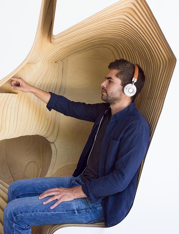 The Headspace meditation pod