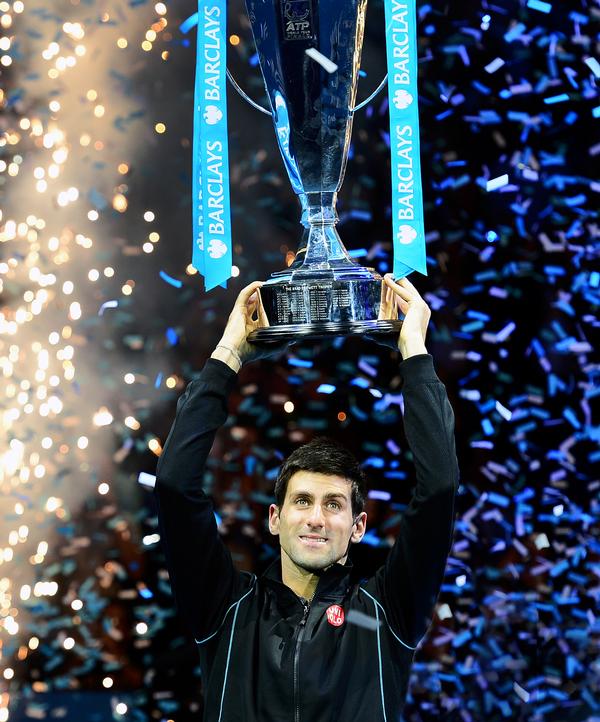 Novak Djokovic successfully defended his ATP World Tour Finals title at London’s O2