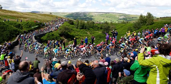 The three Le Tour stages in the UK attracted an estimated four million people to cheer the riders on 