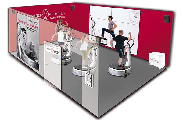 Plug in to power plate