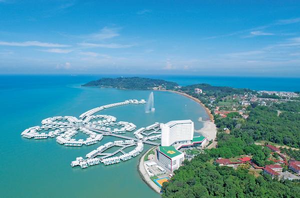 Pomeroy Studio has designed a flower-shaped resort in Malaysia that features water villas and eco pods Pomeroy Studio has designed a flower-shaped resort in Malaysia that features water villas and eco pods