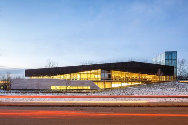Canadian design firm Lemay has won several awards for its Bibliothèque du Boisé project 