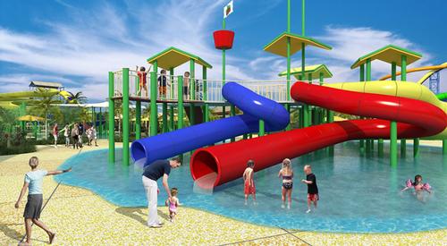 Inspired by Indonesia’s Waterbom Bali, Adventure Waters will be supplied by ProSlide