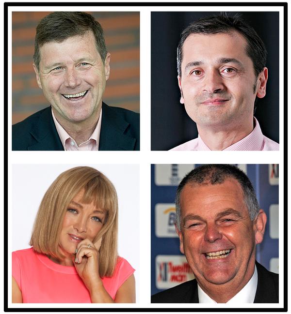 Keynote Speakers - Top left: Hans Muench, Top right: Ray Algar, Bottom left: Kellie Maloney Bottom left: Geoff Miller
