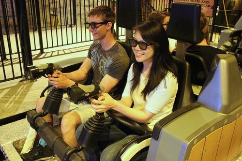 Riders are transported under the park’s mountain where they interact with mythical creatures en route to the dragon's lair