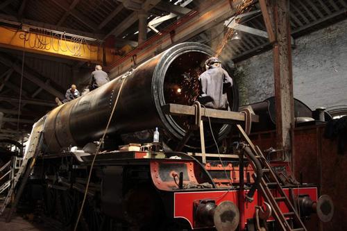 The locomotive has undergone a £4.2m restoration
/ National Railway Museum
