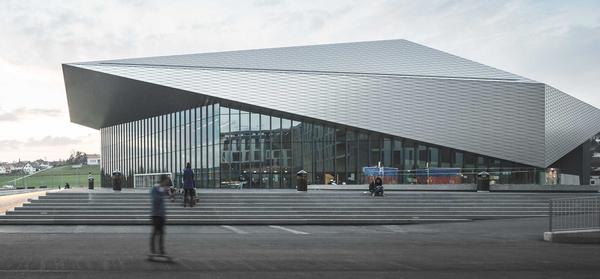 The venue for the summit – SwissTech Convention Centre