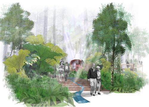 The development would have included an Eden project-style biodome The development would have included an Eden project-style biodome