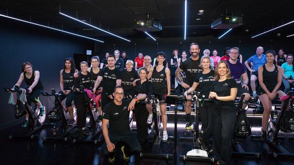 'The Trip' is a fully immersive Les Mills cycling experience