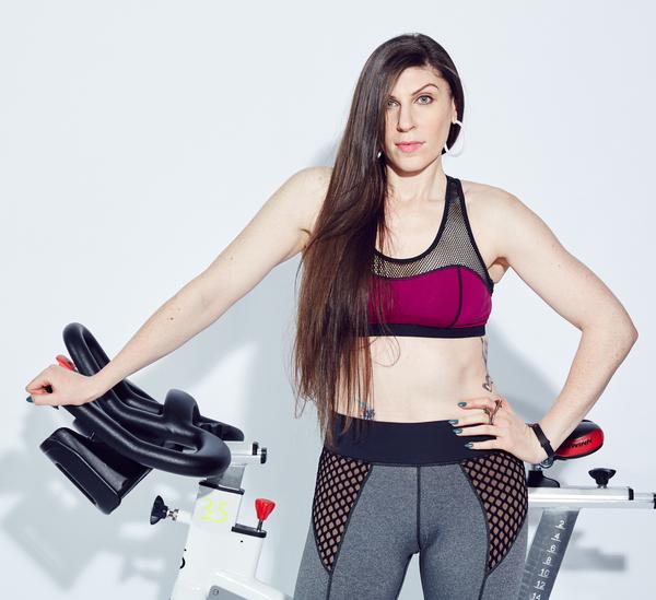 Blogging about fitness led Bangs to a career within the industry