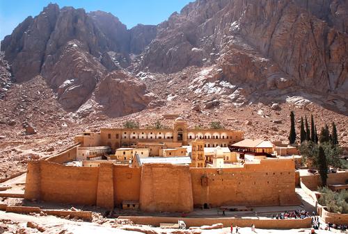 The site dates back to around AD 548 but Attiya claims the site was built in 2006 / Shutterstock/Sophy Ryu 