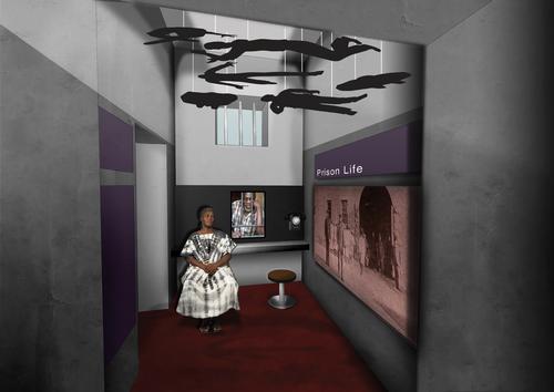 The museum will look at the history of the prison and the activists who were incarcerated there / Formula D interactive