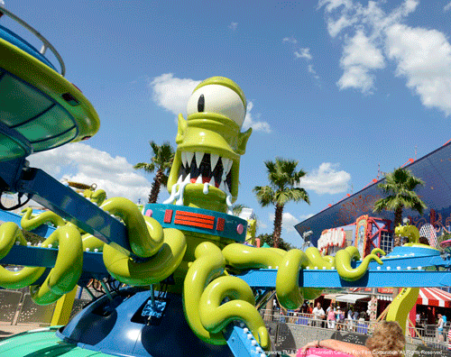 The new environment will feature a new Kang & Kodos ride 