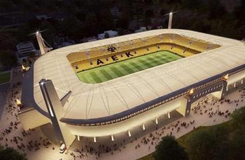 The €70m (US$95m, £57m) project would see the construction of a 32,000-seat football venue / Thanassis Kyratsous