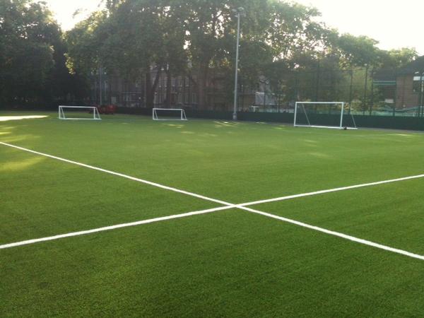 The pitch markings will allow a number of different sports
