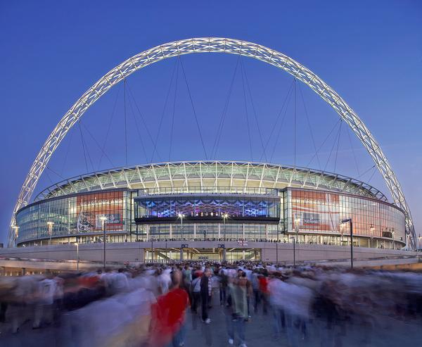 London’s Wembley Stadium and its iconic arch design London’s Wembley Stadium and its iconic arch design