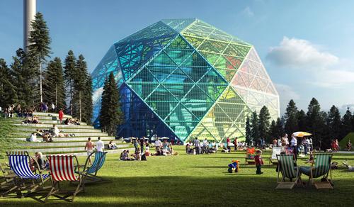 BIG's design demonstrates how leisure and energy needs can come together as one / BIG 