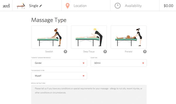 Zeel was the first massage-on-demand company to launch and now has 3,500-plus therapists on its books